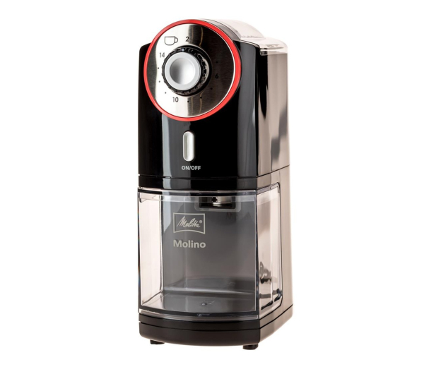 Młynek automatyczny Melitta Molino czerwono-czarny - 1023053 - zdjęcie